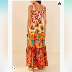 Farm Rio DUPE floral tropical maxi